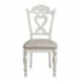 Homelegance Cinderella Chair in Antique White with Grey Rub-Through 1386NW-11C image