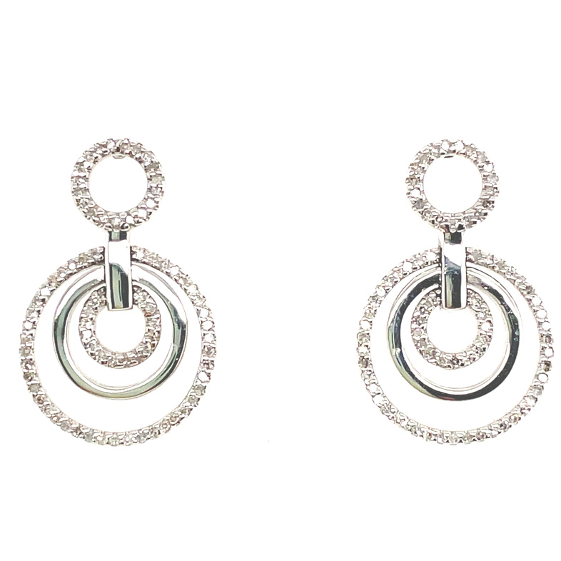 Multi-Circle Earrings Conta...