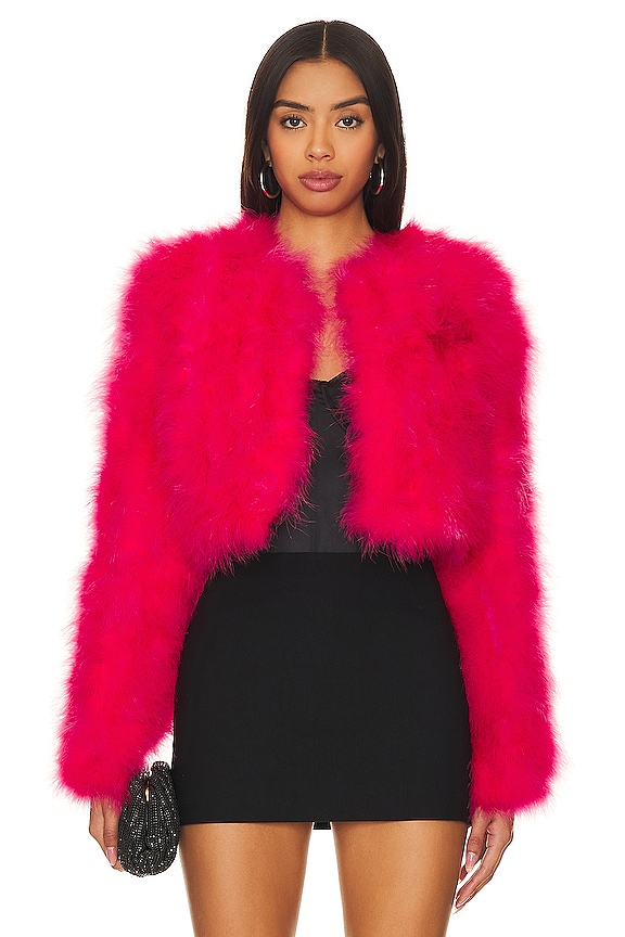 Camila Coelho Lincoln Jacket in Hot Pink | REVOLVE