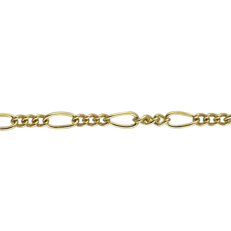 Figaro Chain 1.6 x 3.93mm -...