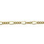 Figaro Chain 1.6 x 3.93mm - 14 Karat Gold