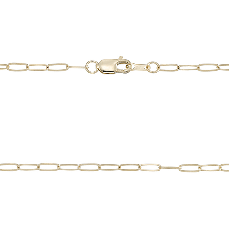 Fancy Cable Flat Chain 20
