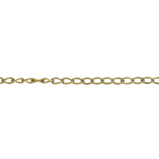 curb gold filled chains