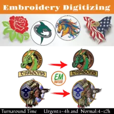 Custom embroidery Digitizing service online