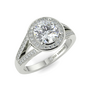 Serica Halo Engagement Rings 
