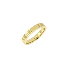 Bony Levy Men's Stripe 14K Gold Ring, Main, color, 14K YELLOW GOLD
