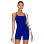 Beyond Yoga Spacedye Slim Racerback Cropped Tank in Electric Royal Heather | REVOLVE