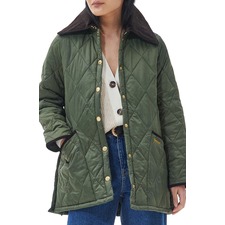 Barbour Modern Liddesdale Quilted Jacket, Main, color, OLIVE