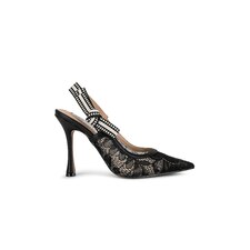 Steve Madden Bri Pump in Black Lace | REVOLVE