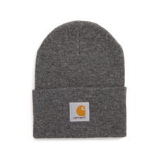Carhartt Work In Progress Heather Knit Watch Hat, Main, color, DARK GREY HEATHER