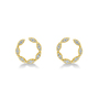 HEARTS ON FIRE Yellow Gold 2/5ctw Diamond Marquis Wrap Earrings Small 