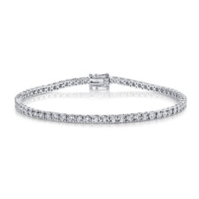 Round Diamond Tennis Bracelet
