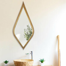Nachele Metal Asymmetrical Wall Mirror