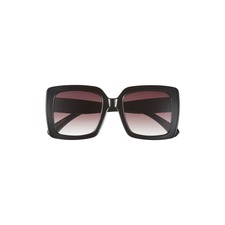 BP. Oversize Classic Square Sunglasses, Main, color, BLACK