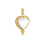 Temple St. Clair 18k Rock Crystal Heart Pendant