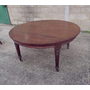 Large Antique Round Table - Late Victorian 5ft Diameter Mahogany Table To Seat 8 Eight People
