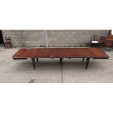 15ft Large Victorian Dining Table - 4.5 Metre Early Victorian Mahogany Extending Dining Table To Seat 16 To 18 People Comfortably