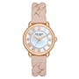 kate spade new york lilly avenue leather strap watch, 34mm, Main, color, Rose Gold