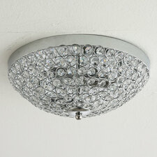Euricka Crystal Flush Mount Ceiling Light