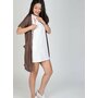 Hatch Label Aria Latte Maternity Nursing Dress