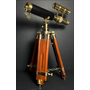 Black Antique Finish brass Telescope with Tripod Stand Collectible Marine