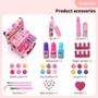 Kids Makeup Kit for Girls, Makeup Set Toy Cosmetic Beauty Set for Kids