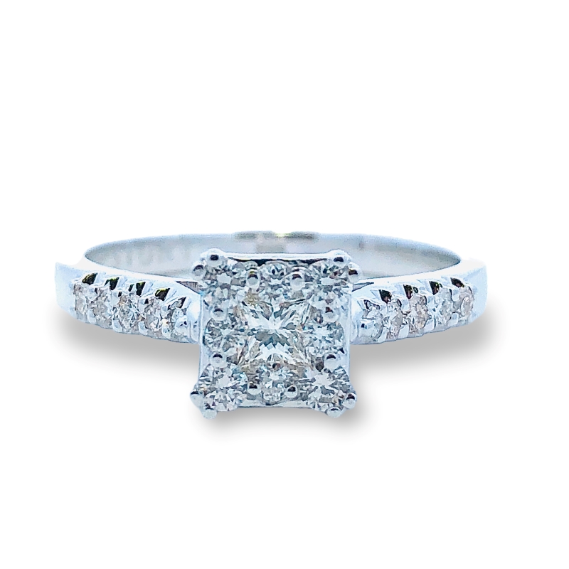 Princess Cut &amp; Round Cl...
