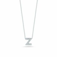 Roberto Coin 18Kt Gold Love Letter Z Pendant with Diamonds