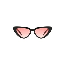 Fifth &amp; Ninth Freya 53mm Gradient Polarized Cat Eye Sunglasses, Main, color, Black/ Rose