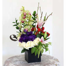 Orchids And Lilies Flowers