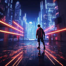 Neon Lines | Foundation