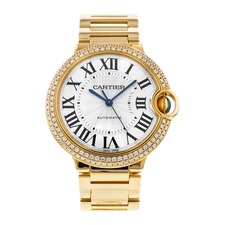 Watchfinder &amp; Co. Cartier Preowned Ballon Bleu Bracelet Watch, 42mm, Main, color, Gold