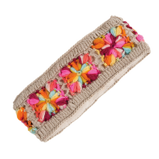 A Flower Crochet Headband- ...
