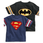 Warner Brothers Kids T-Shirt, Little Boys Superhero Logo Tee