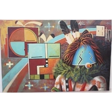 Sandpainting Yeis - Navajo Arts & Sand Paintings, Handmade Arts & Crafts Online @ SignatureThings.com