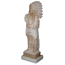 THE CHIEF- Native American Designs Alabaster Stone Sculpture, Shop Online @ SignatureThings.com