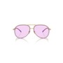 Versace 60mm Pilot Sunglasses, Main, color, Violet