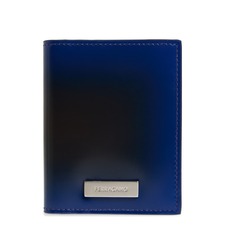 FERRAGAMO Ombré Leather Bifold Wallet, Main, color, Testa Di M T.moro Brown