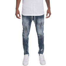 The SD Dropstik White Splash Denim Pants
