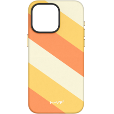 iPhone 15 Pro Max Stripe Vibe Case With MagSafe - Yellow