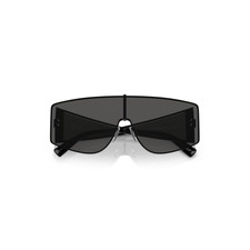 Dolce&amp;Gabbana Shield Sunglasses, Main, color, Black