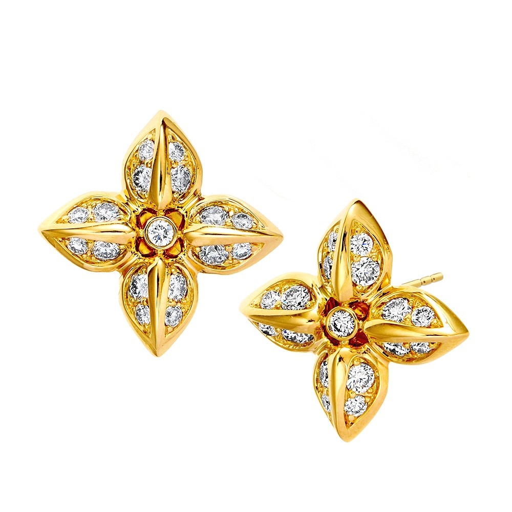 Syna 18K Yellow Gold Fancy ...