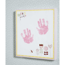 Hand & Footprint Canvas - Pink