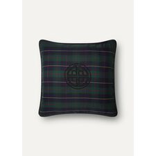 BLACK WATCH EMBROIDERED PILLOW CASE