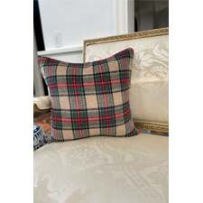 MONTROSE TARTAN PILLOW TAN