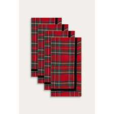 ROYAL STEWART TARTAN NAPKIN SET OF 4