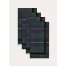 BLACK WATCH TARTAN NAPKIN SET OF 4