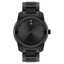 Movado Bold Verso Bracelet Watch, 42mm, Main, color, Black