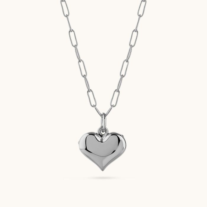 Sterling Silver Heart Necklace