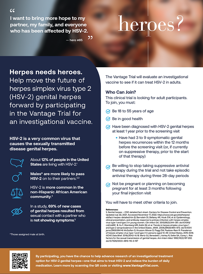 Herpes Clinical Research Sa...